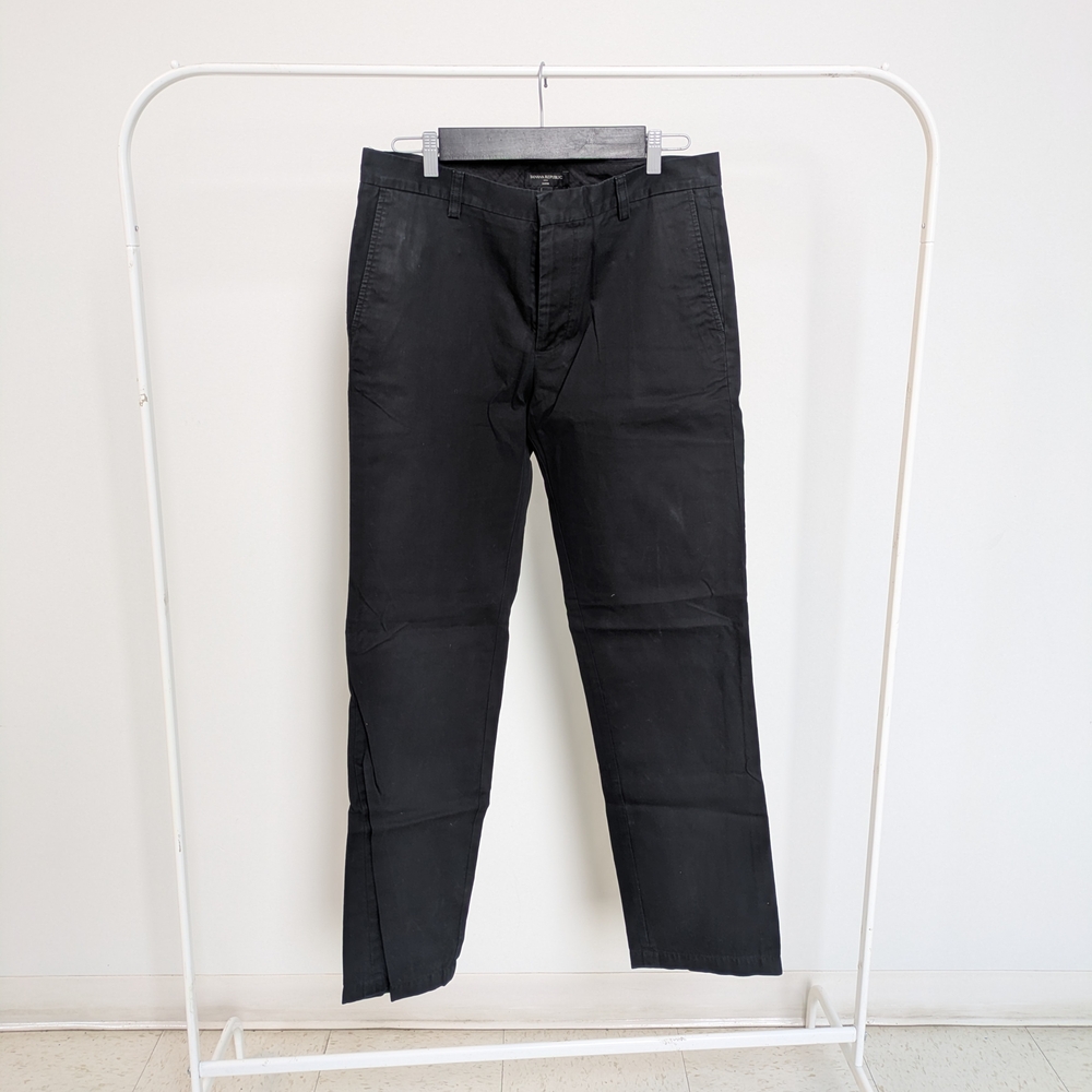 Banana Republic Gavin Men's Black Dress Pants